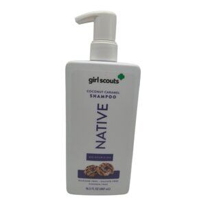 Native Girl Scouts Moisturizing Shampoo Coconut Caramel 16.5 oz - NEW